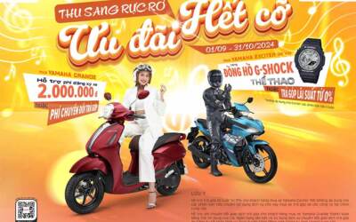 Yamaha-Thu Sang Rực Rỡ Ưu Đãi Hết Cỡ(01/09-31/10/2024)